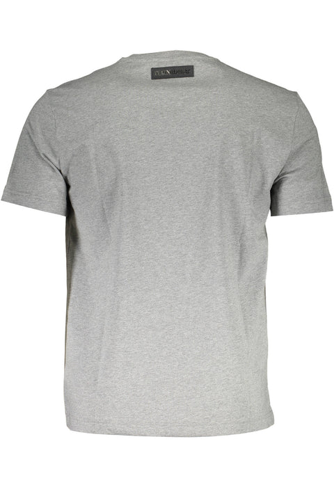 Plein Sport T-Shirt Maniche Corte Uomo Grigio