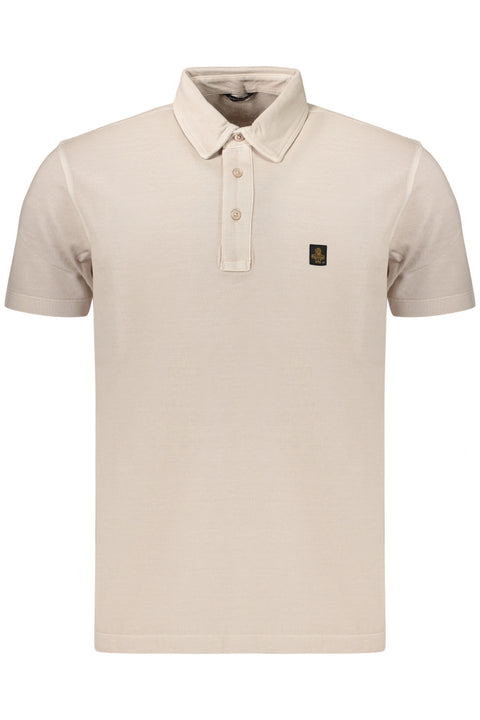 Refrigiwear Polo Maniche Corte Uomo Beige