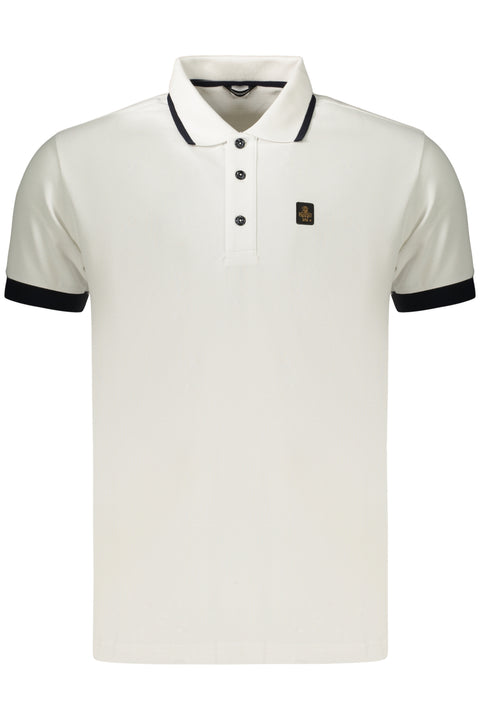 Refrigiwear Polo Maniche Corte Uomo Bianco