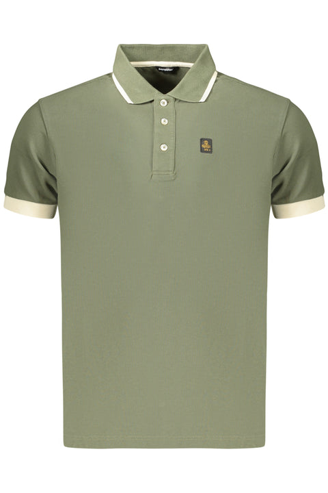 Refrigiwear Polo Maniche Corte Uomo Verde