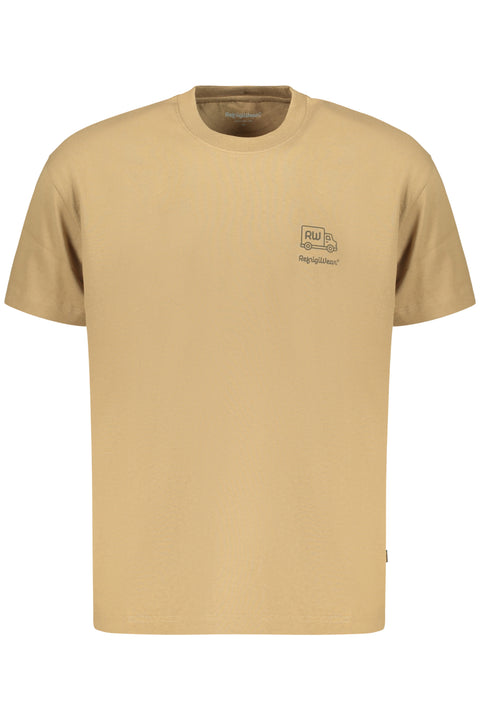 Refrigiwear T-Shirt Maniche Corte Uomo Marrone