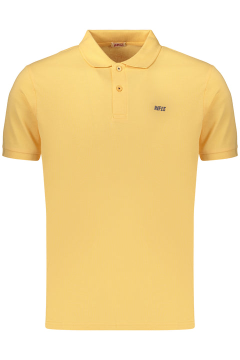 Rifle Polo Maniche Corte Uomo Arancio