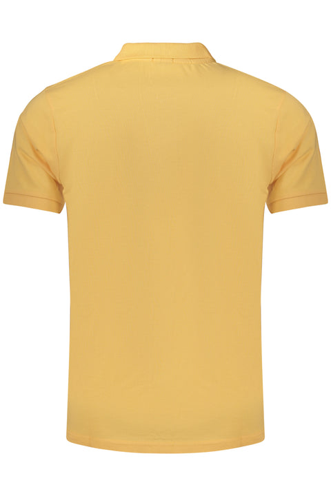 Rifle Polo Maniche Corte Uomo Arancio
