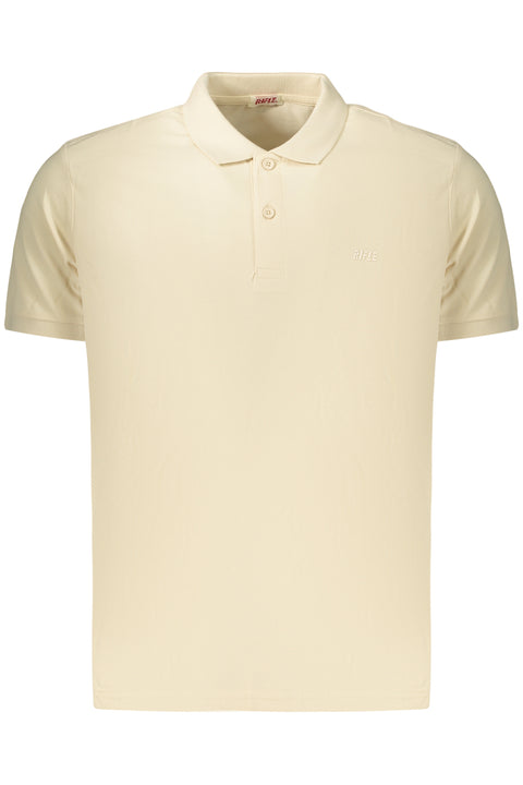 Rifle Polo Maniche Corte Uomo Beige