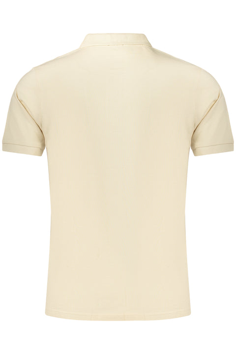 Rifle Polo Maniche Corte Uomo Beige