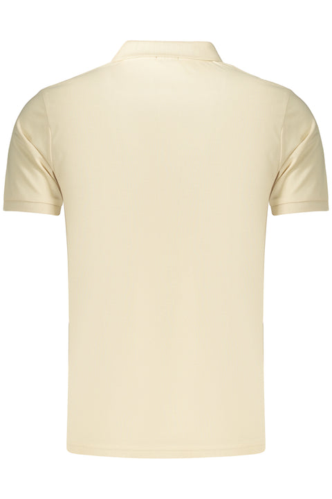 Rifle Polo Maniche Corte Uomo Beige