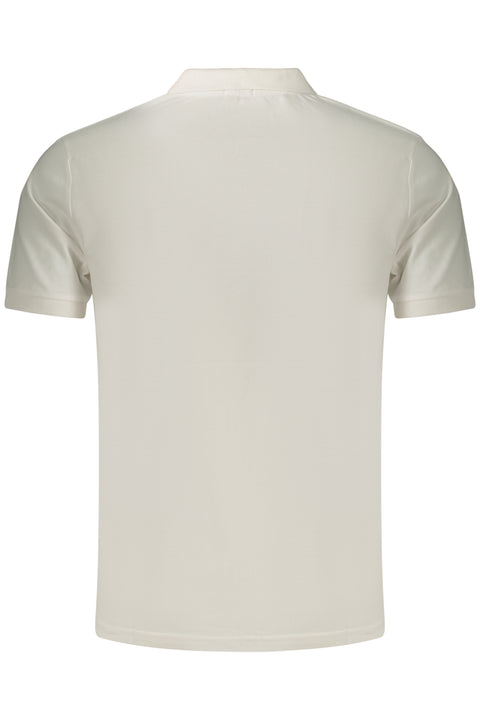 Rifle Polo Maniche Corte Uomo Bianco
