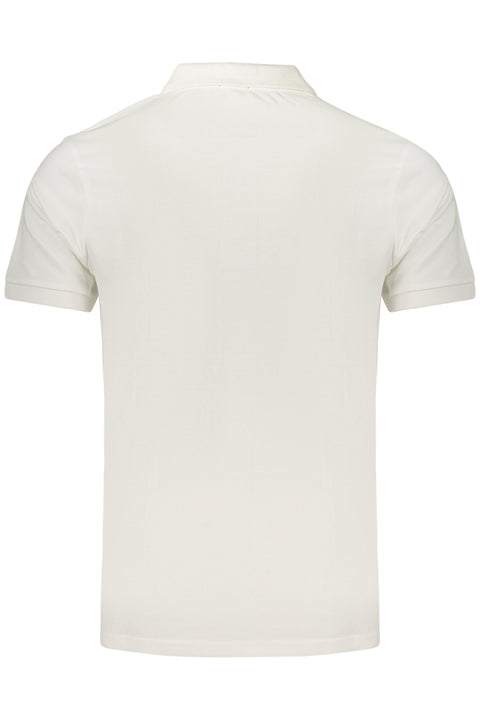 Rifle Polo Maniche Corte Uomo Bianco