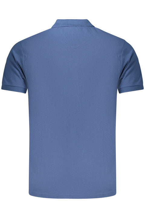 Rifle Polo Maniche Corte Uomo Blu