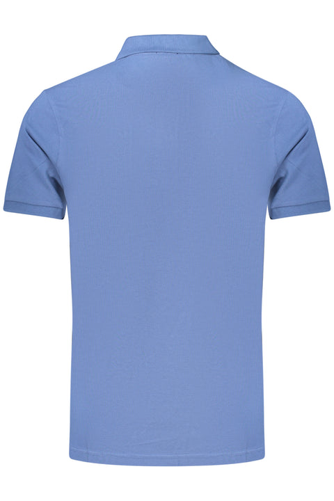 Rifle Polo Maniche Corte Uomo Blu