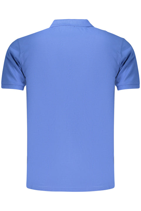 Rifle Polo Maniche Corte Uomo Blu