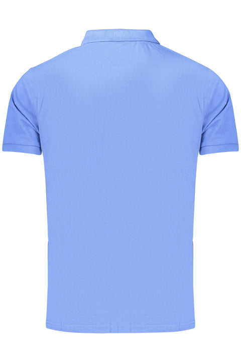 Rifle Polo Maniche Corte Uomo Blu