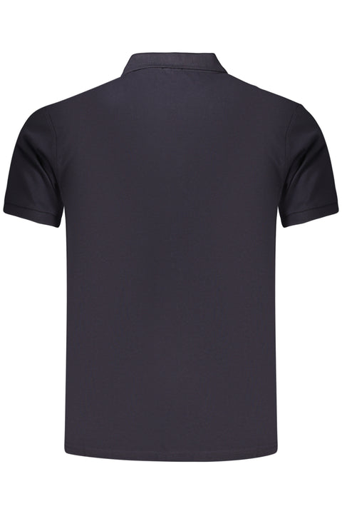 Rifle Polo Maniche Corte Uomo Blu