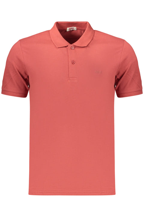 Rifle Polo Maniche Corte Uomo Rosso