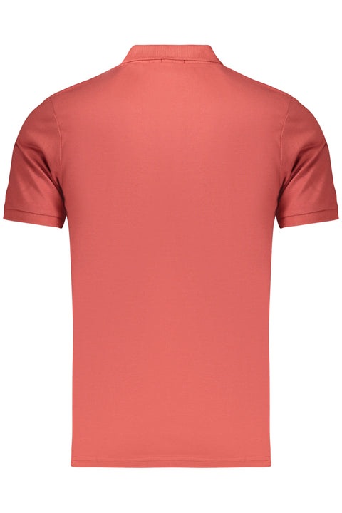 Rifle Polo Maniche Corte Uomo Rosso