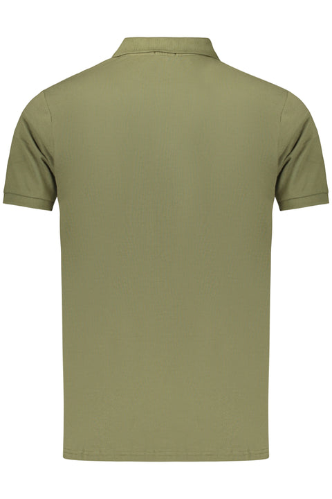 Rifle Polo Maniche Corte Uomo Verde