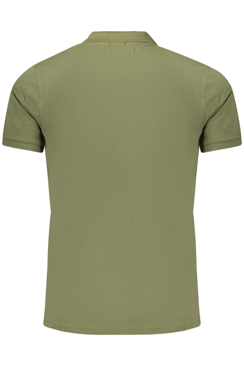 Rifle Polo Maniche Corte Uomo Verde