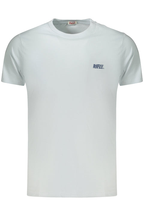 Rifle T-Shirt Maniche Corte Uomo Azzurro