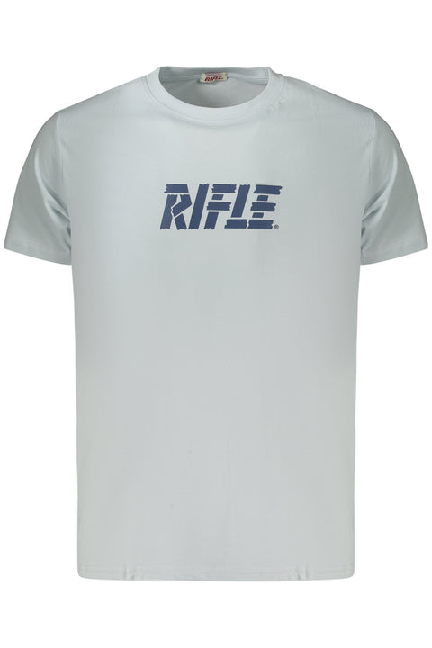 Rifle T-Shirt Maniche Corte Uomo Azzurro