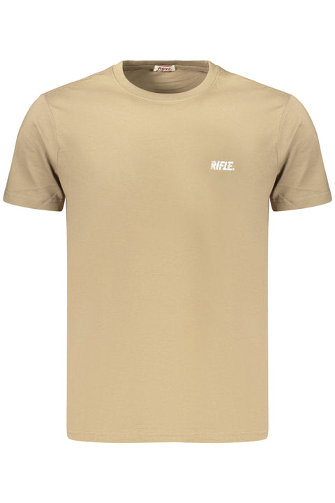 Rifle T-Shirt Maniche Corte Uomo Marrone
