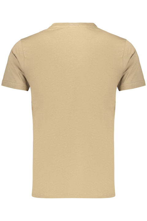 Rifle T-Shirt Maniche Corte Uomo Marrone