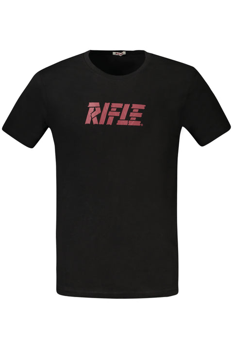 Rifle T-Shirt Maniche Corte Uomo Nero