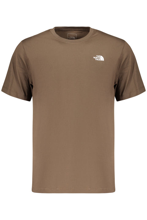 The North Face T-Shirt Maniche Corte Uomo Marrone