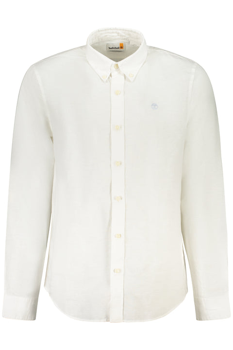 Timberland Camicia Maniche Lunghe Uomo Bianco