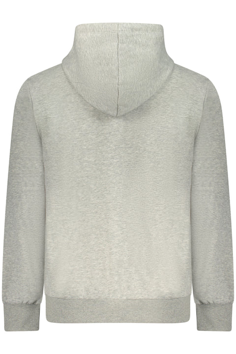 Timberland Felpa Con Zip Uomo Grigio