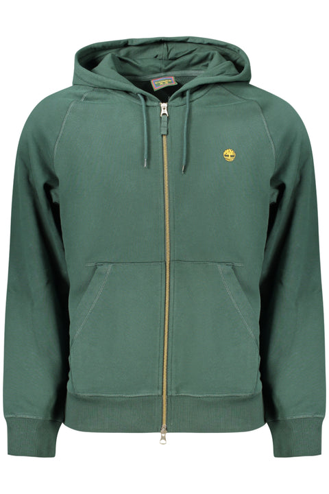 Timberland Felpa Con Zip Uomo Verde