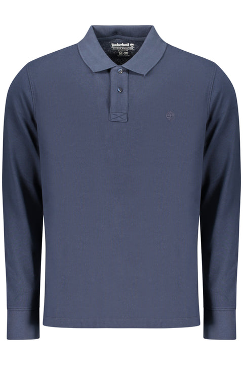 Timberland Polo Maniche Lunghe Uomo Blu