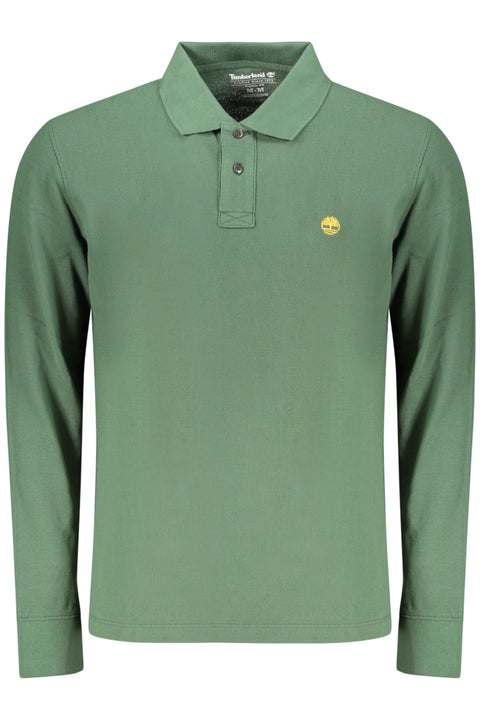 Timberland Polo Maniche Lunghe Uomo Verde