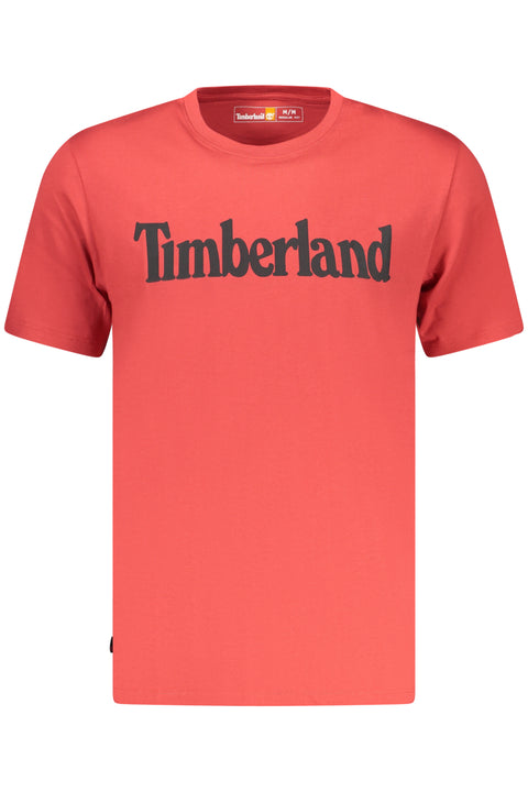 Timberland T-Shirt Maniche Corte Uomo Rosso