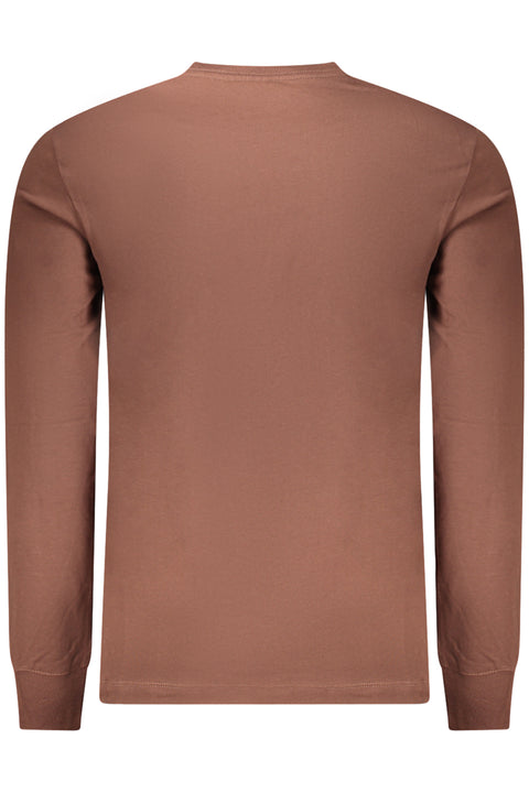 Timberland T-Shirt Maniche Lunghe Uomo Marrone
