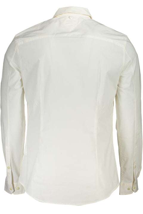Tommy Hilfiger Camicia Maniche Lunghe Uomo Bianco