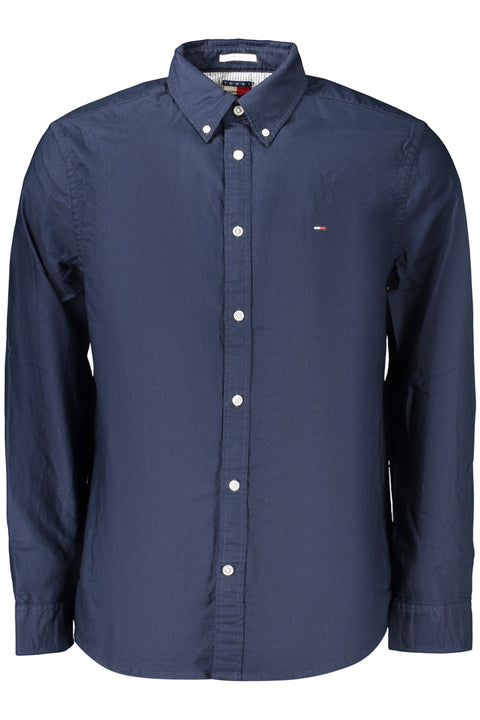 Tommy Hilfiger Camicia Maniche Lunghe Uomo Blu