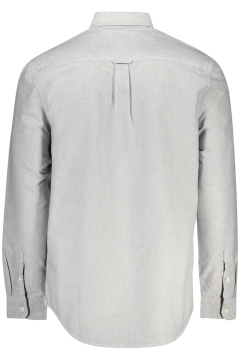 Tommy Hilfiger Camicia Maniche Lunghe Uomo Grigio