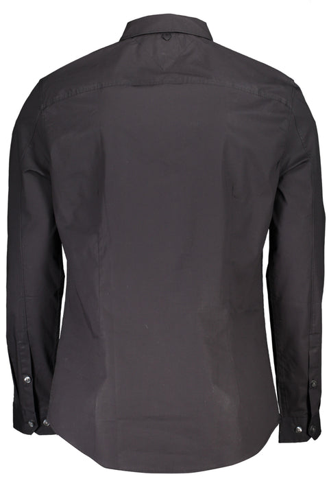 Tommy Hilfiger Camicia Maniche Lunghe Uomo Nero