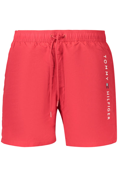 Tommy Hilfiger Costume Parte Sotto Uomo Rosso