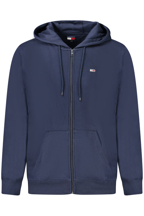 Tommy Hilfiger Felpa Con Zip Uomo Blu