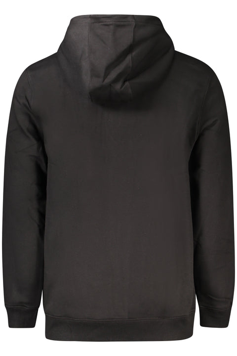 Tommy Hilfiger Felpa Con Zip Uomo Nero