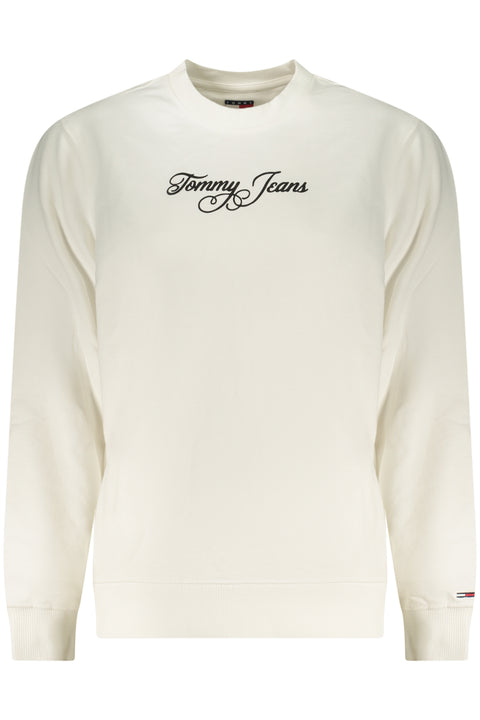 Tommy Hilfiger Felpa Senza Zip Donna Bianco