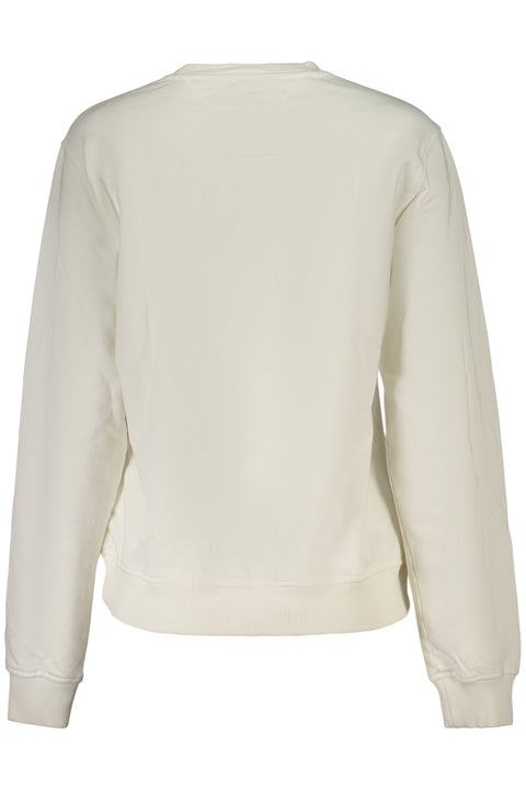 Tommy Hilfiger Felpa Senza Zip Donna Bianco
