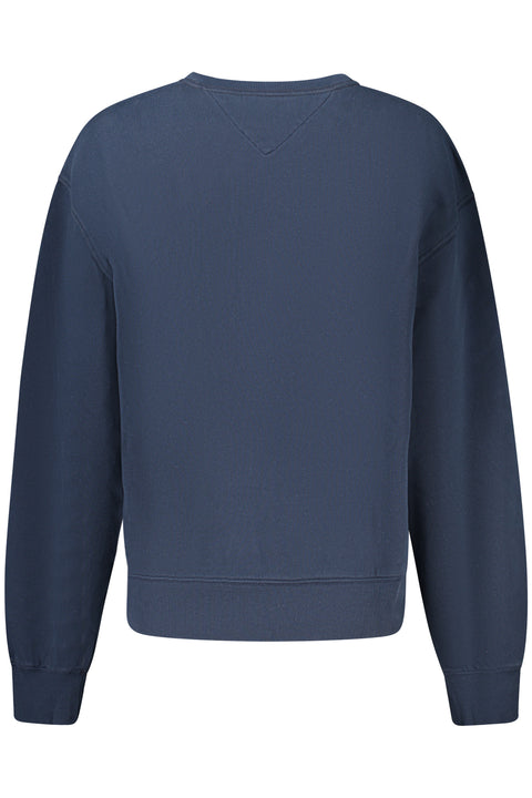 Tommy Hilfiger Felpa Senza Zip Donna Blu