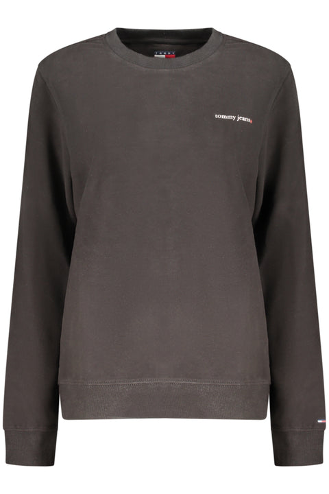 Tommy Hilfiger Felpa Senza Zip Donna Nero