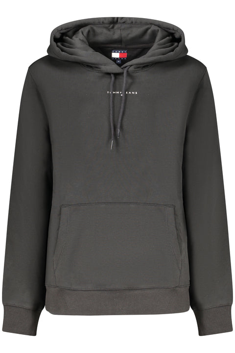 Tommy Hilfiger Felpa Senza Zip Donna Nero
