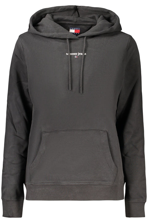 Tommy Hilfiger Felpa Senza Zip Donna Nero