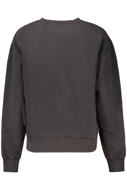 Tommy Hilfiger Felpa Senza Zip Donna Nero