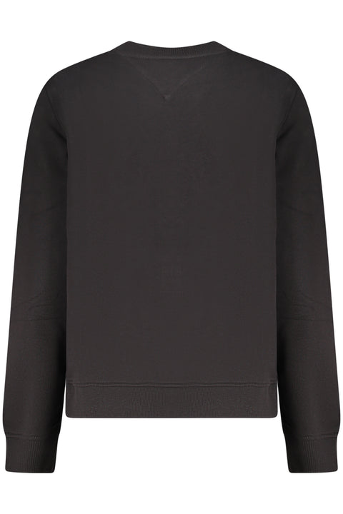 Tommy Hilfiger Felpa Senza Zip Donna Nero