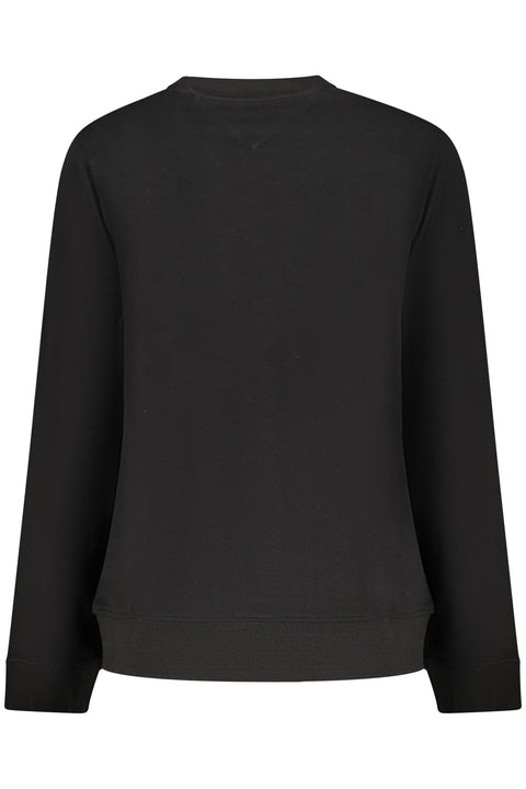 Tommy Hilfiger Felpa Senza Zip Donna Nero